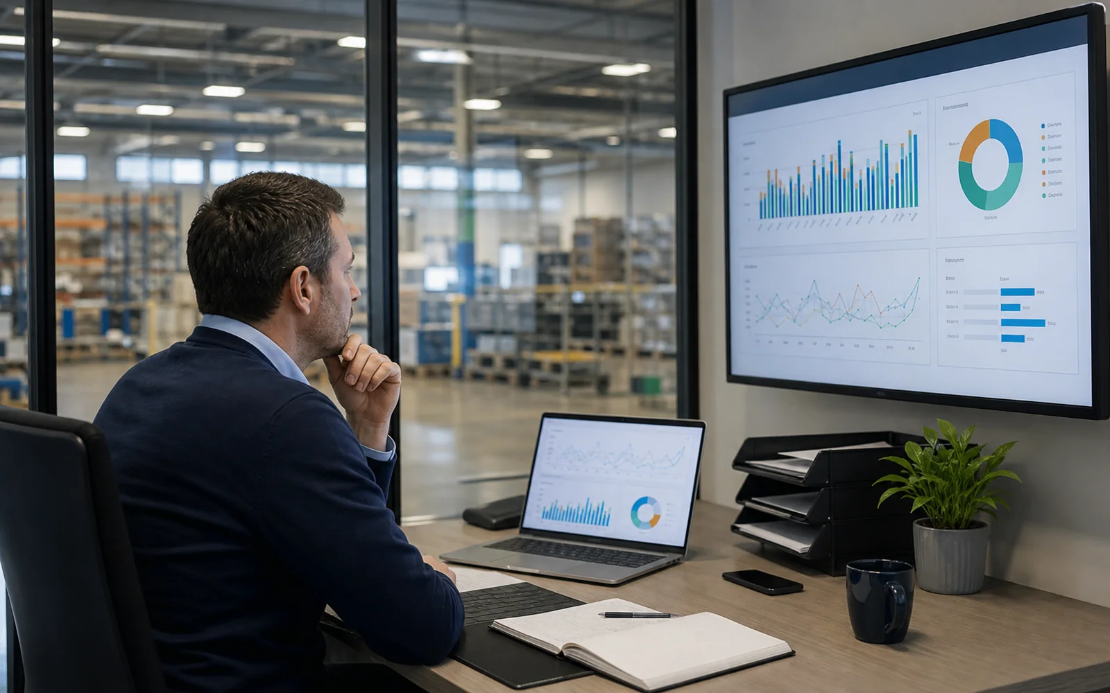 Analysis of energy-saving potential with consumption and peak data