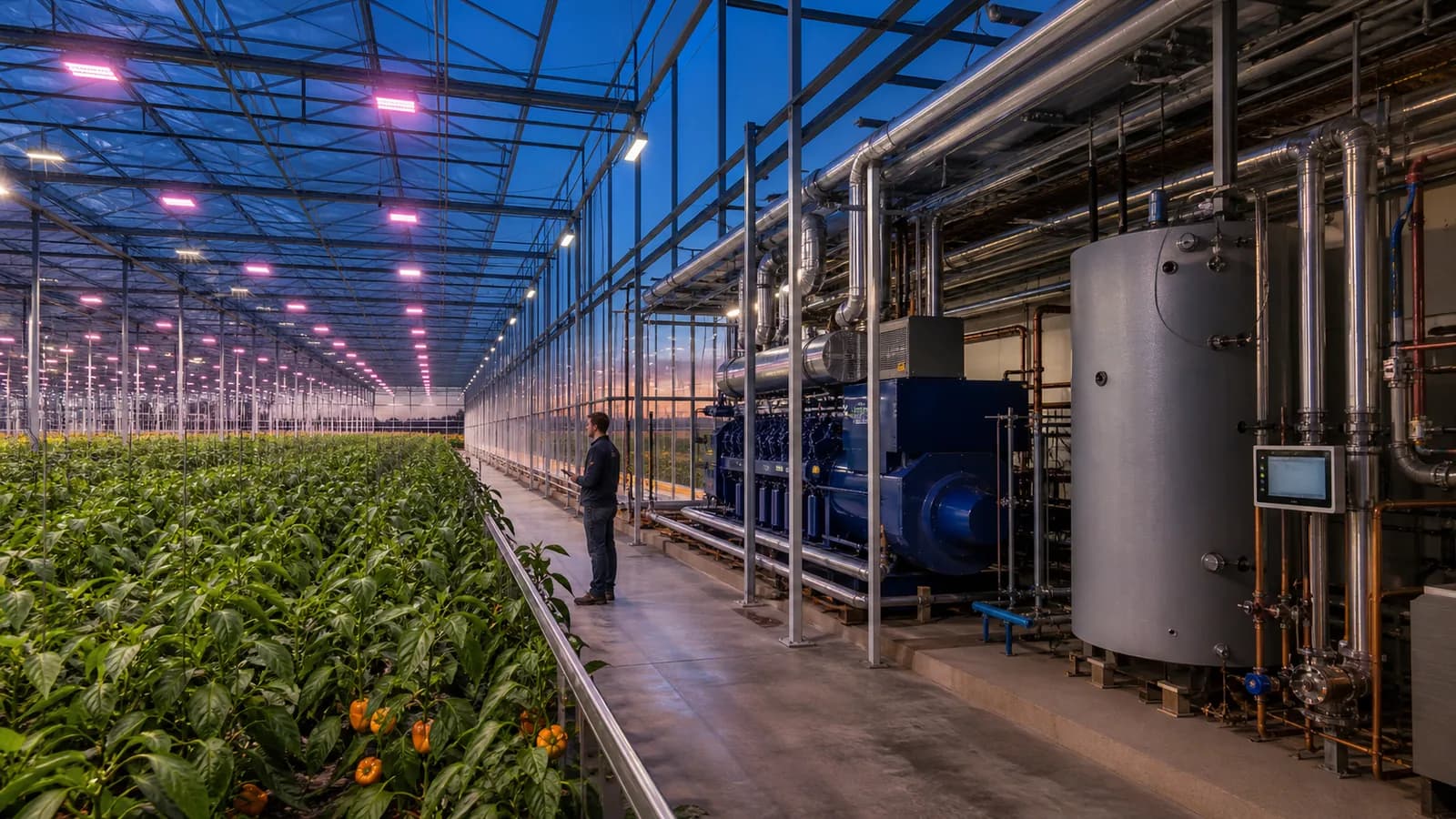 Energy management for greenhouse horticulture and greenhouse