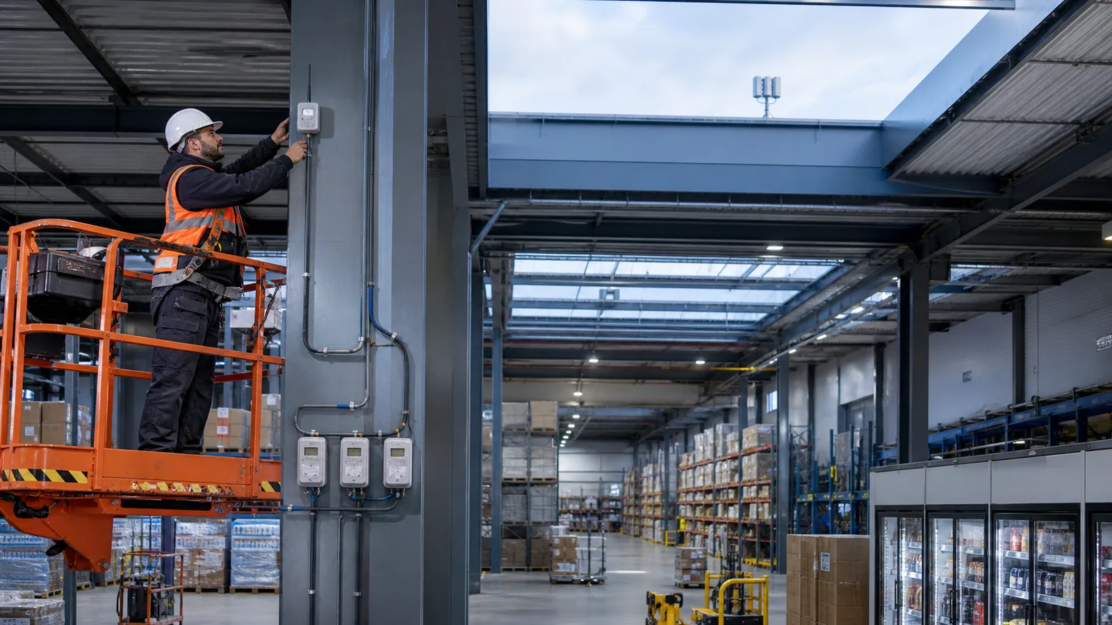 AI en datatechnologie voor energiemanagement voor LoRaWAN voor submetering