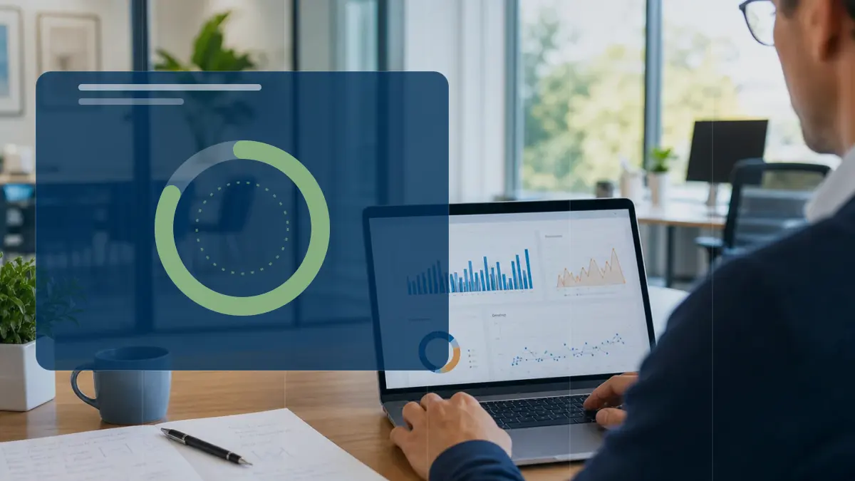 Energy Intelligence dashboard with energy data and KPIs for Data quality in energy monitoring