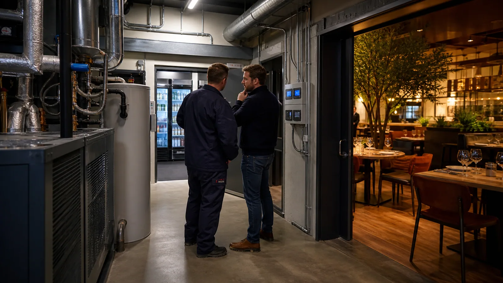 Energy management for hospitality with insight into refrigeration and night consumption